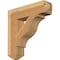 Ekena Millwork Funston Craftsman Rough Sawn Bracket, Western Red Cedar, 6"W x 26"D x 26"H BKT06X26X26FST04RWR - alternate 1